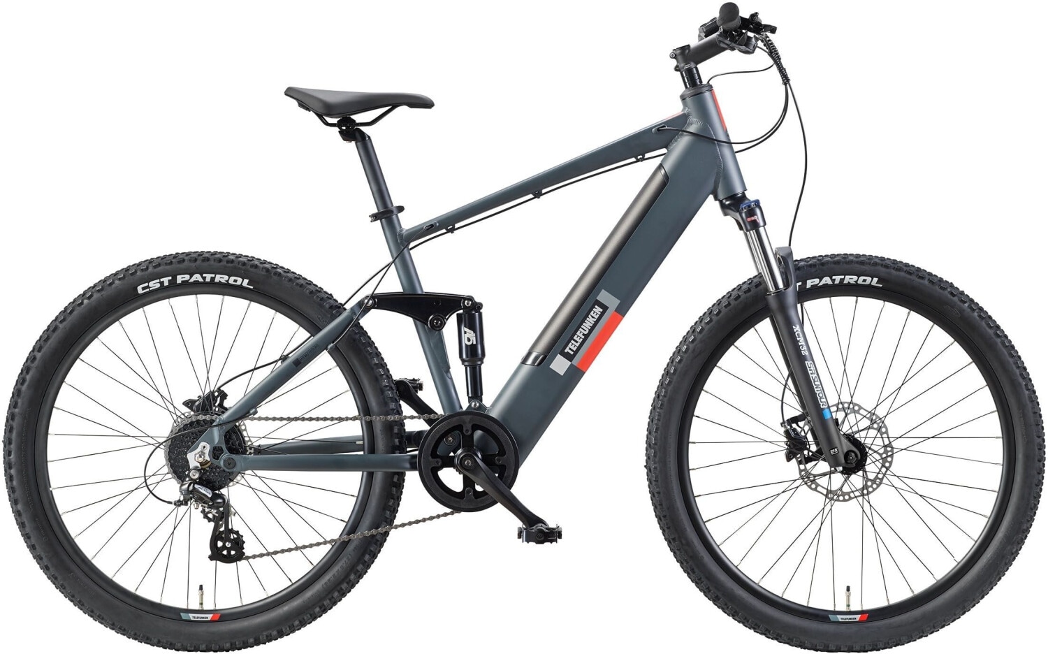 Telefunken E-Mountainbike Fully Aufsteiger M936 27,5" 