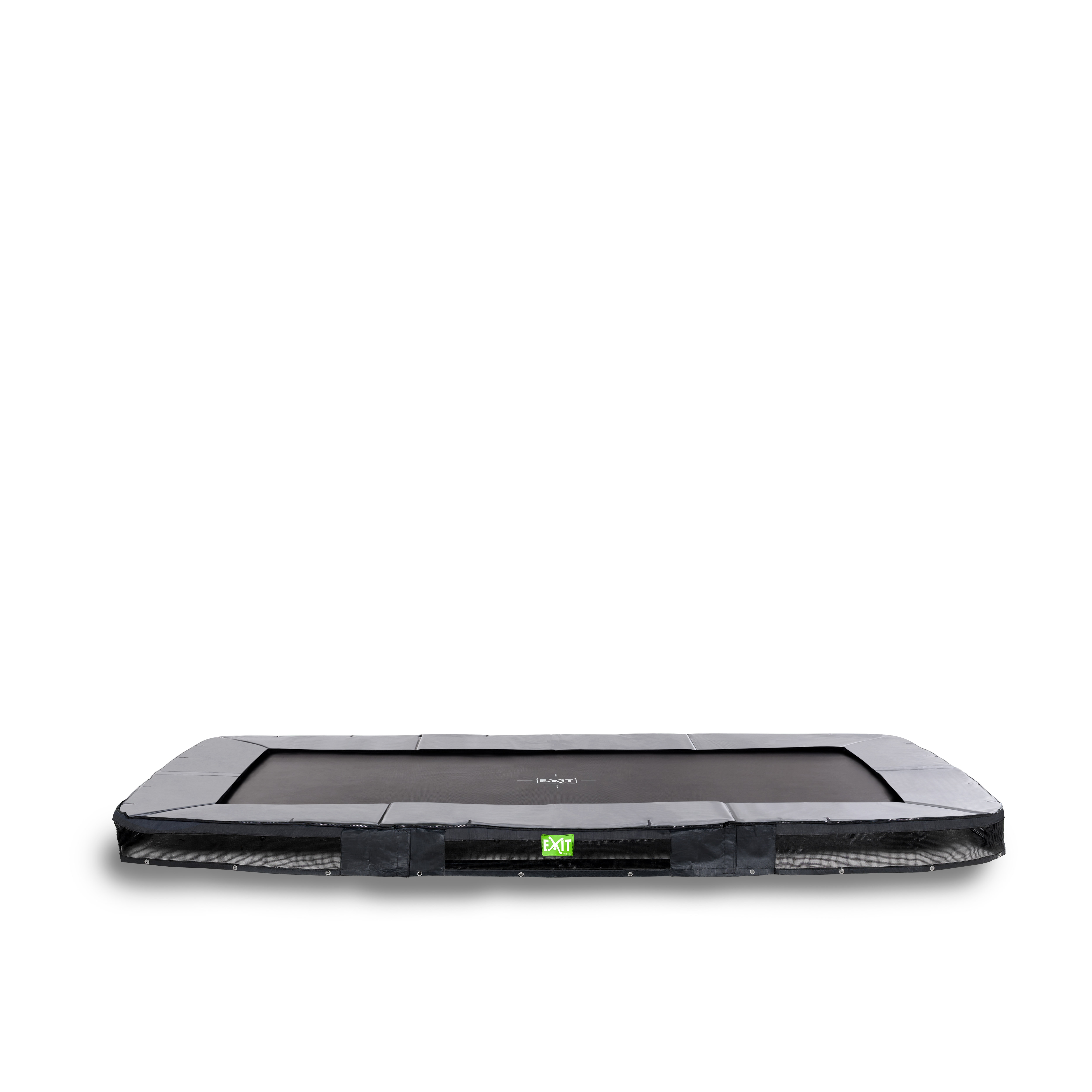 EXIT Elegant sports Bodentrampolin 214x366cm - schwarz 
