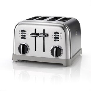 4-Slice Toaster - Steel 
