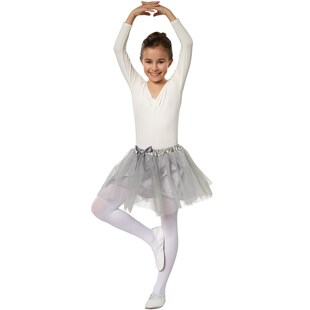 tectake® Kinder Tutu grau 