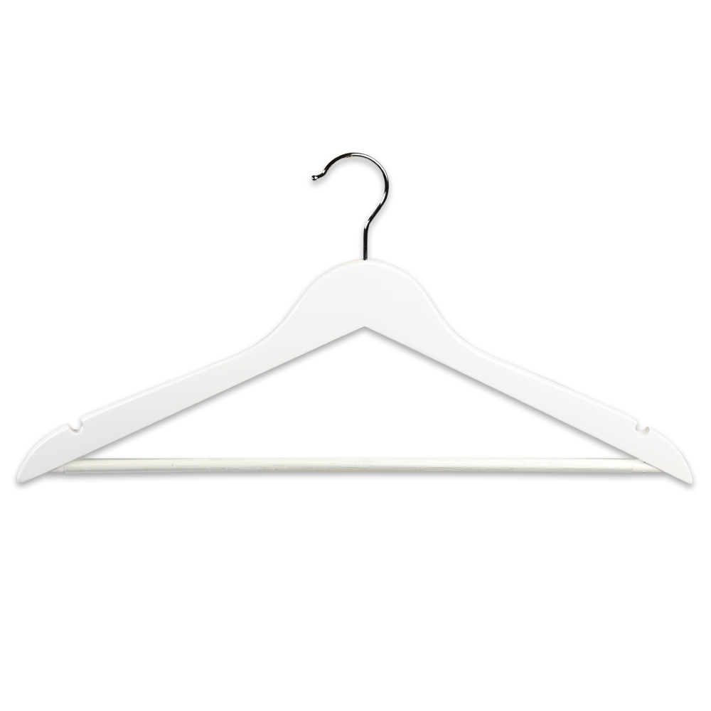 Formkleiderb&uuml;gel, 12er Pack, FSC, wei&szlig; 