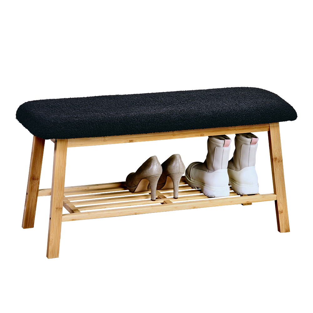 Schuhregal mit Bezug, FSC 