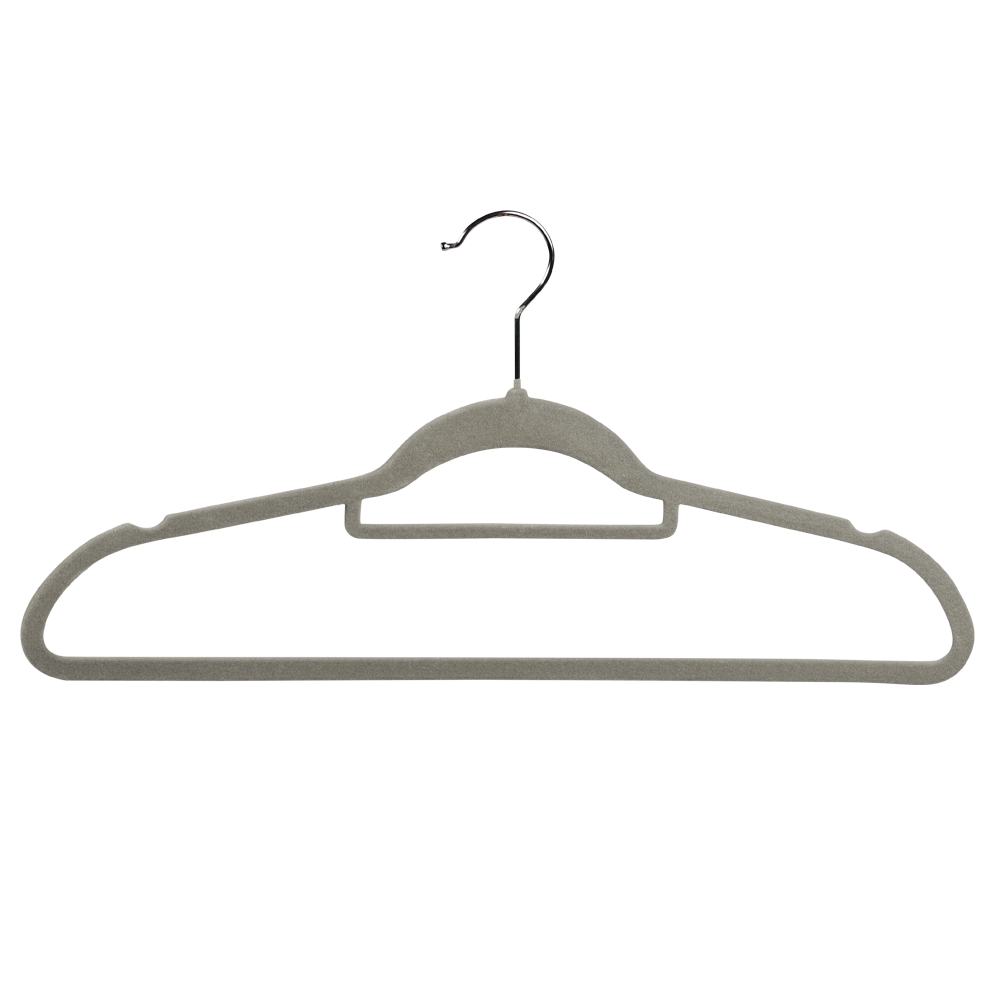Kleiderb&uuml;gel, 25er Pack, grau 
