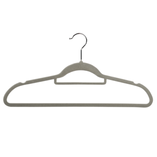 Kleiderbügel, 25er Pack, grau 