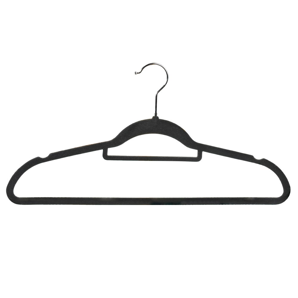 Kleiderb&uuml;gel, 25er Pack, schwarz 
