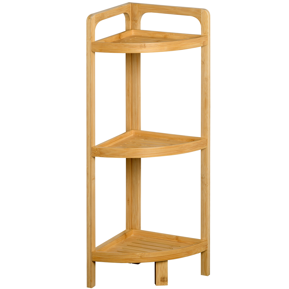 Eck-Regal, Bambus, FSC 