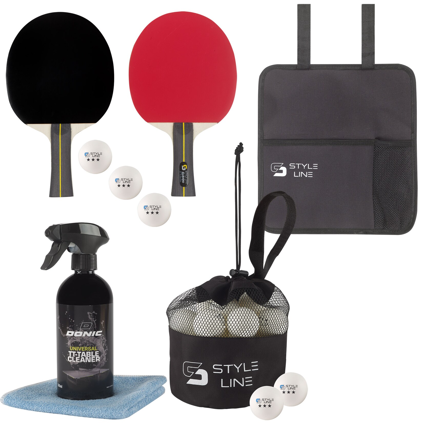 DONIC Tischtennis Zubehör Set Indoor