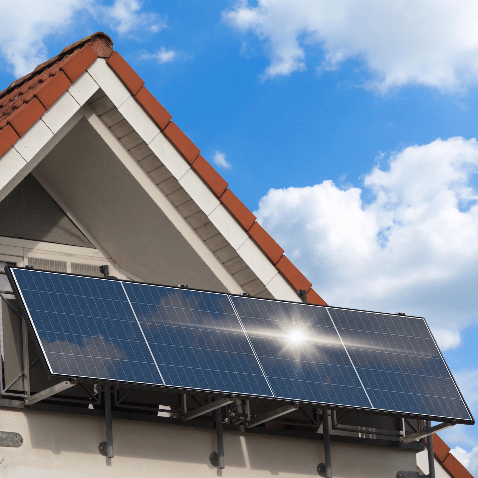SUNNIVA® 1840W Balkonkraftwerk BIFAZIAL ASTRO-E 800W
