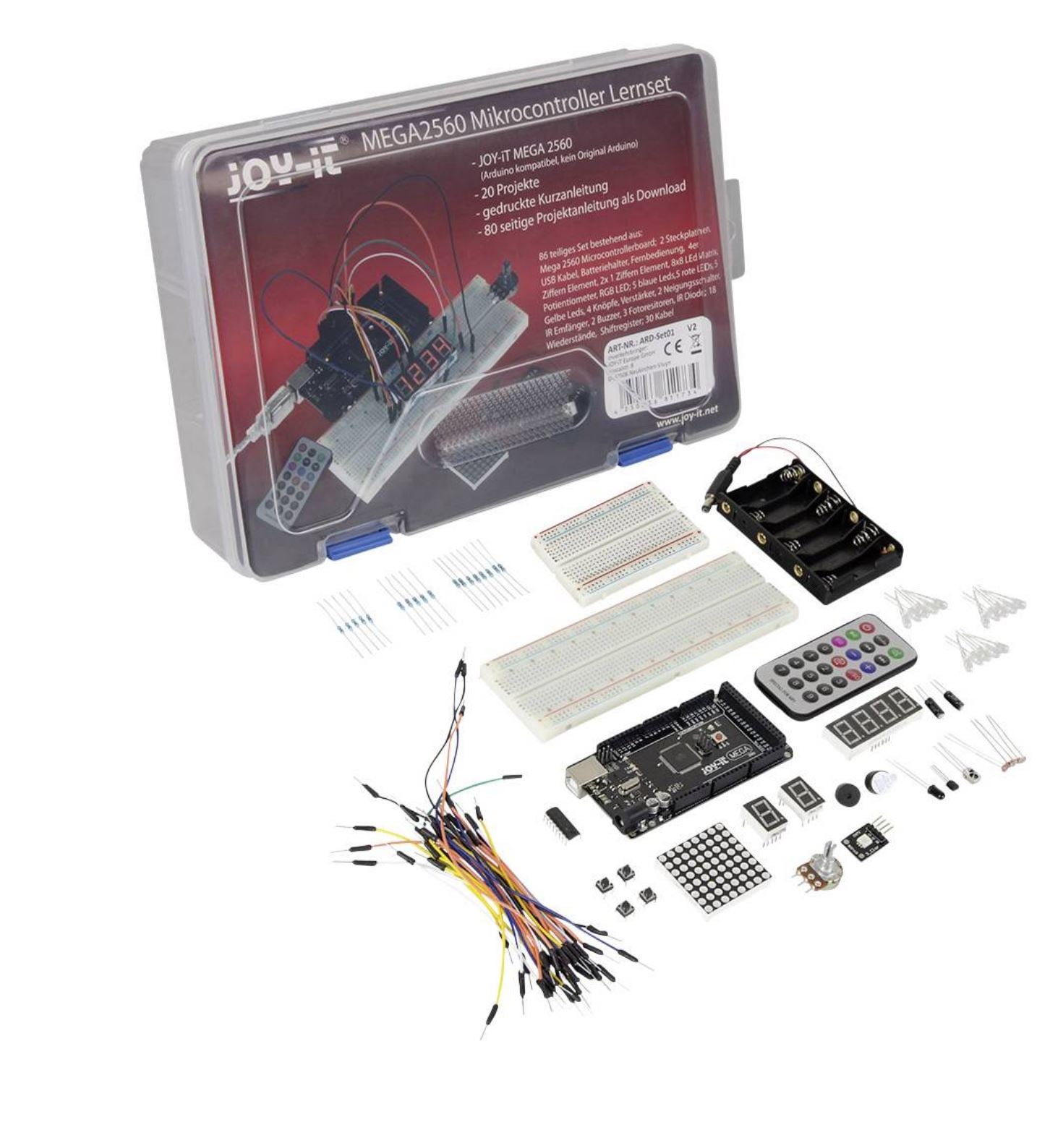 Joy.it Mega2560 Mikrocontroller Lernset 