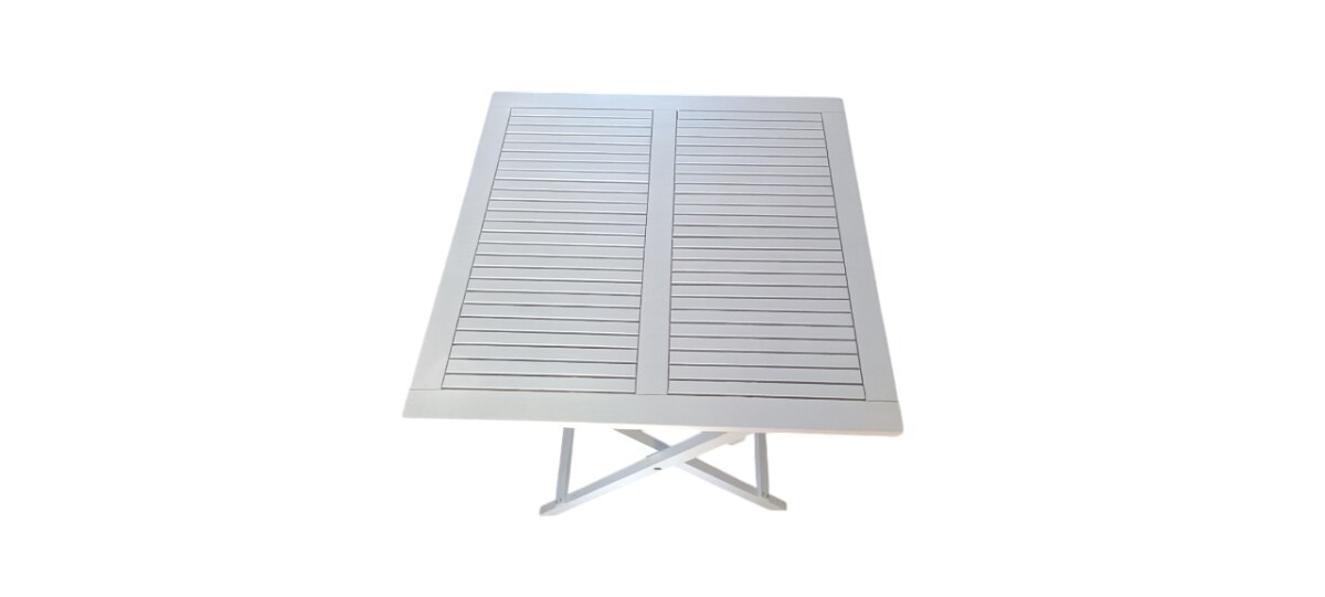 Sedex Sedex Klapptisch Linus 70 × 70 cm – Eukalyptus weiß gewischt