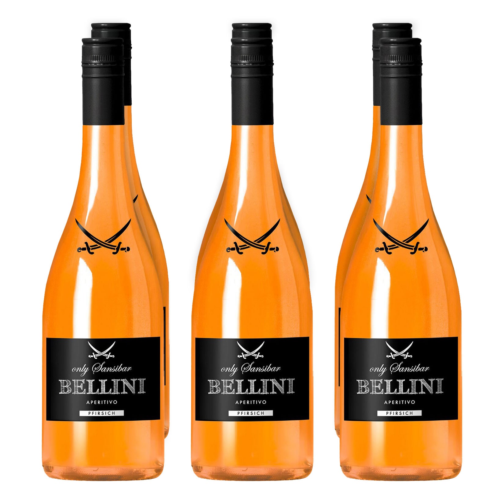 Sansibar Bellini Pfirsich 5,0 % vol 6 x 0,75 Liter 