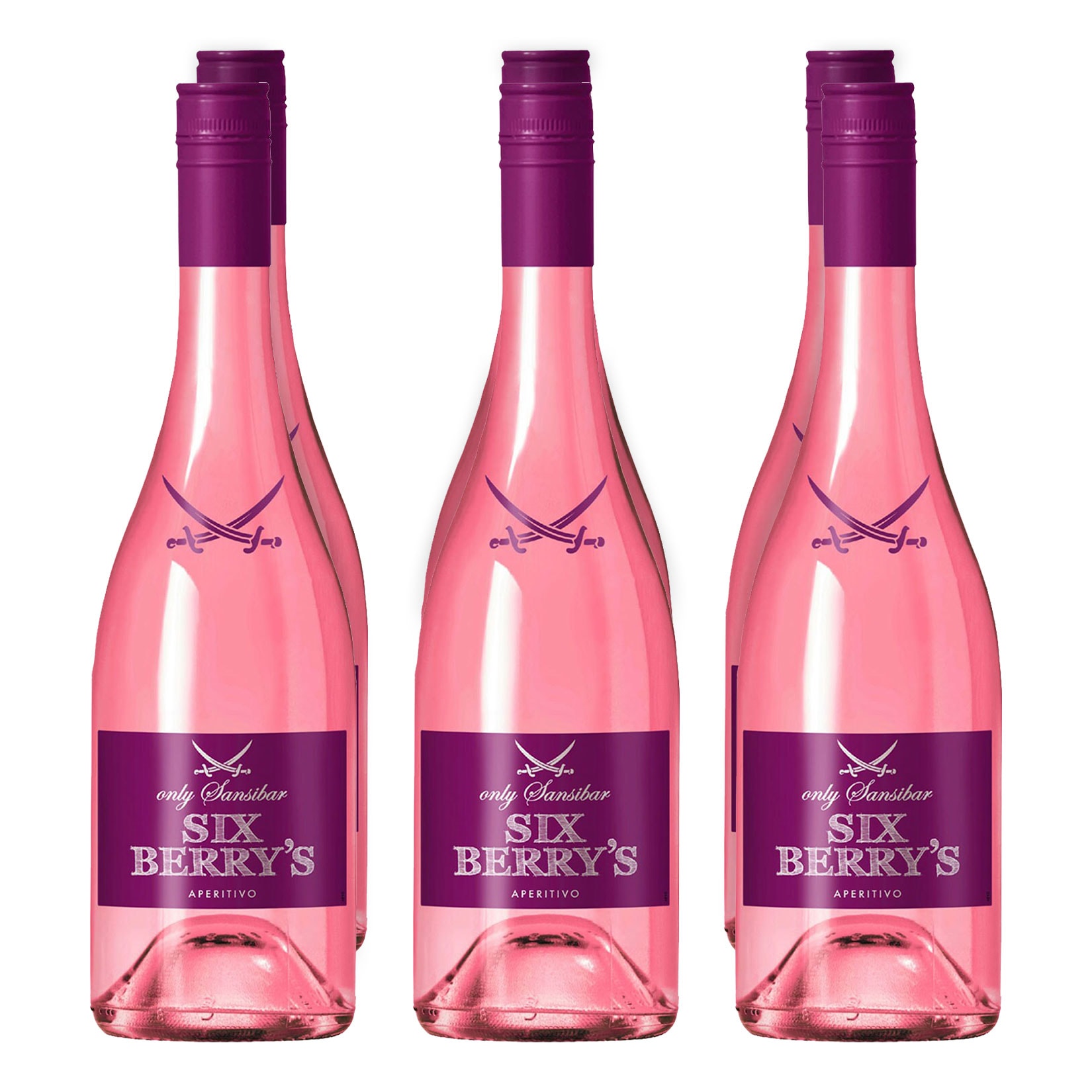 Sansibar Six Berry 5,0 % 6 x 0,75 Liter 