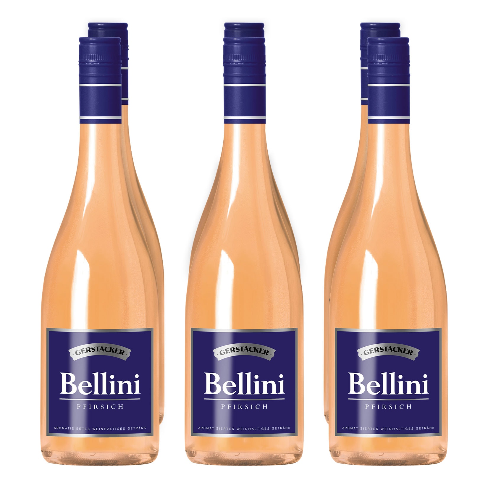 Gerstacker Bellini Pfirsich 5,0 % vol 6 x 0,75 Liter 