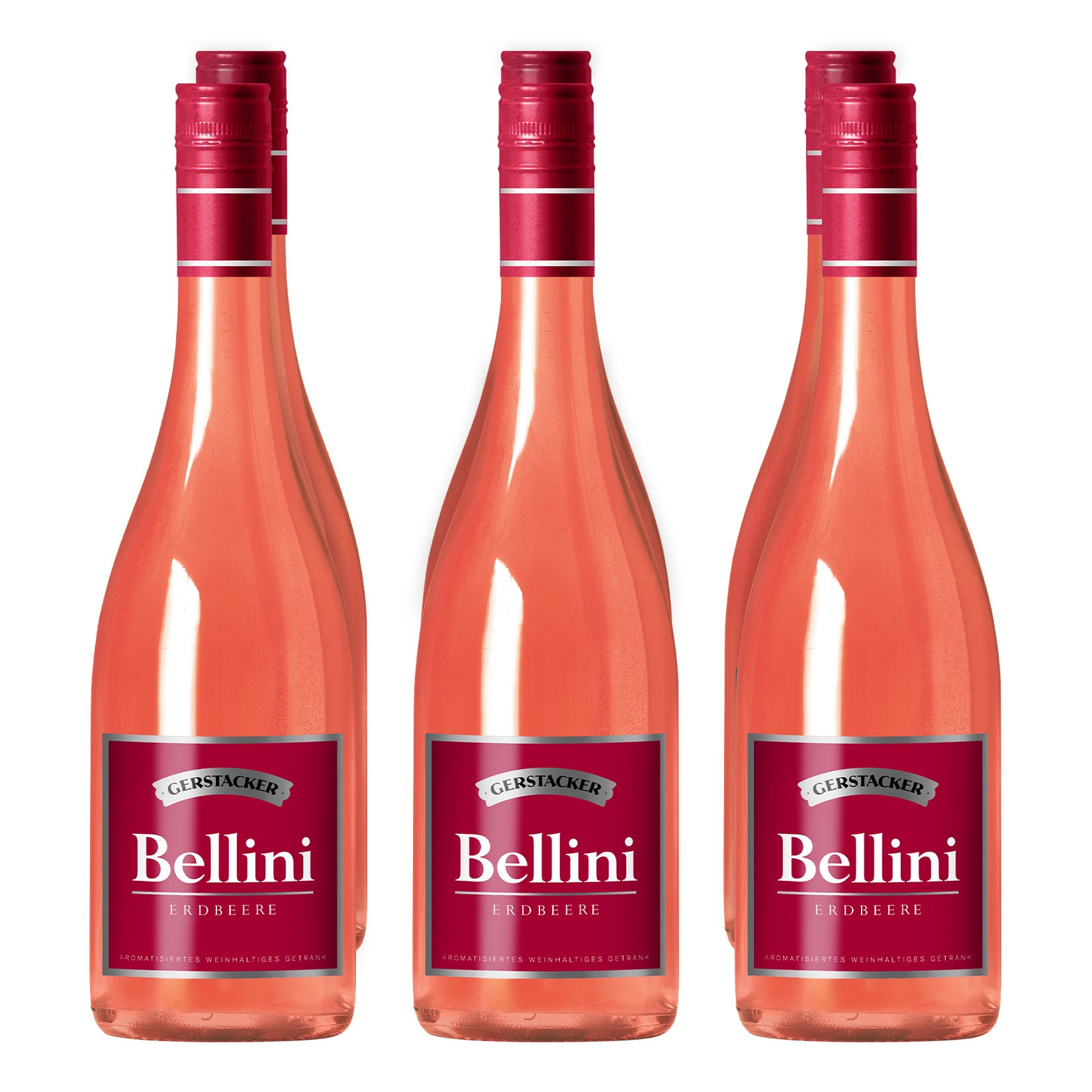 Gerstacker Bellini Erdbeer 5,0 % vol 6 x 0,75 Liter 