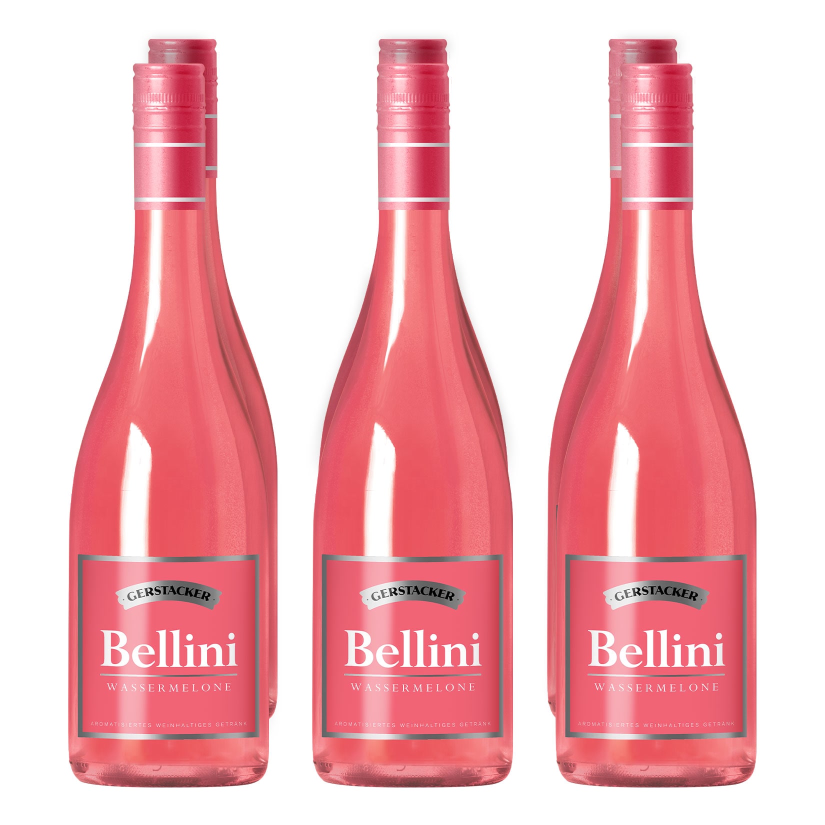 Gerstacker Bellini Wassermelone 5,0 % vol 6 x 0,75 Liter 