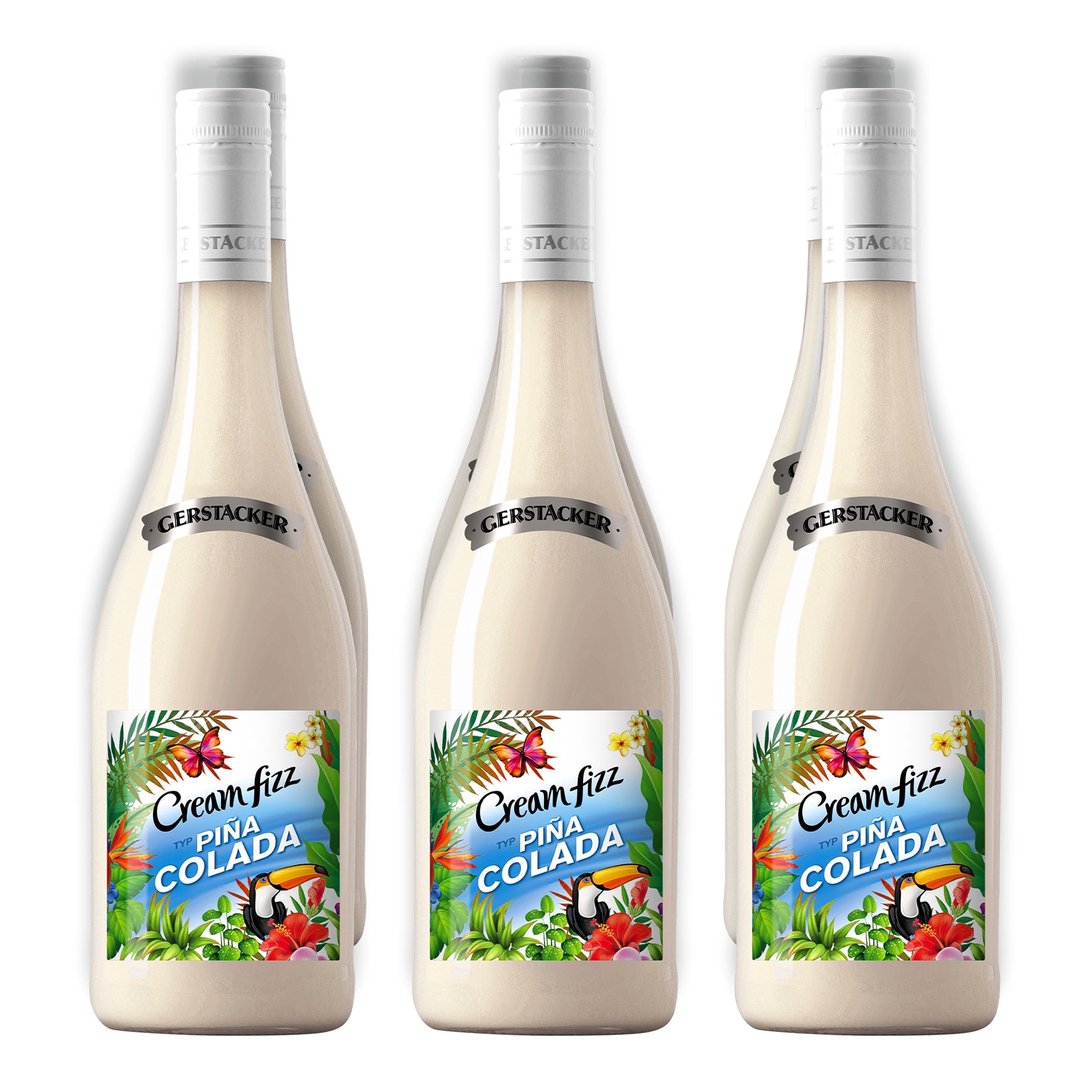 Gerstacker Cream Fizz Pina Colada 5,0 % vol 6 x 0,75 Liter 