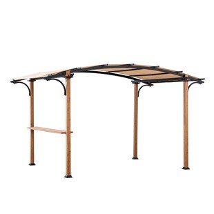Sunjoy Stoff Pergola/Pavillon SKUTA - 259cm x 406cm, beige 