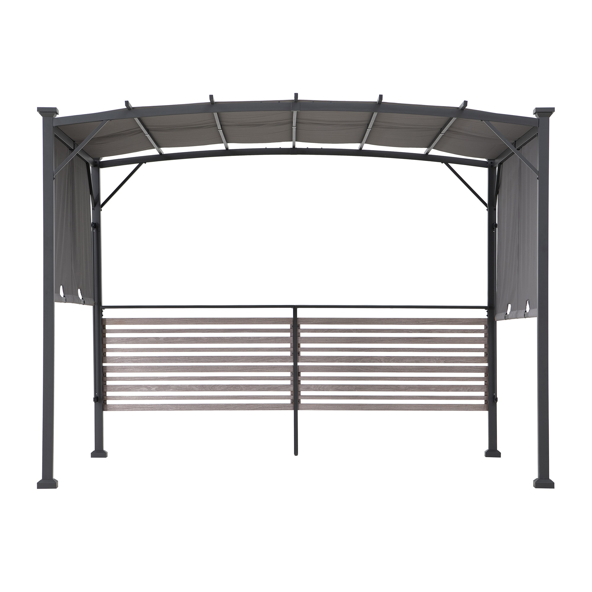 Sunjoy Stoff Whirlpool Pergola TITOV - 270cm x 300cm, grau 