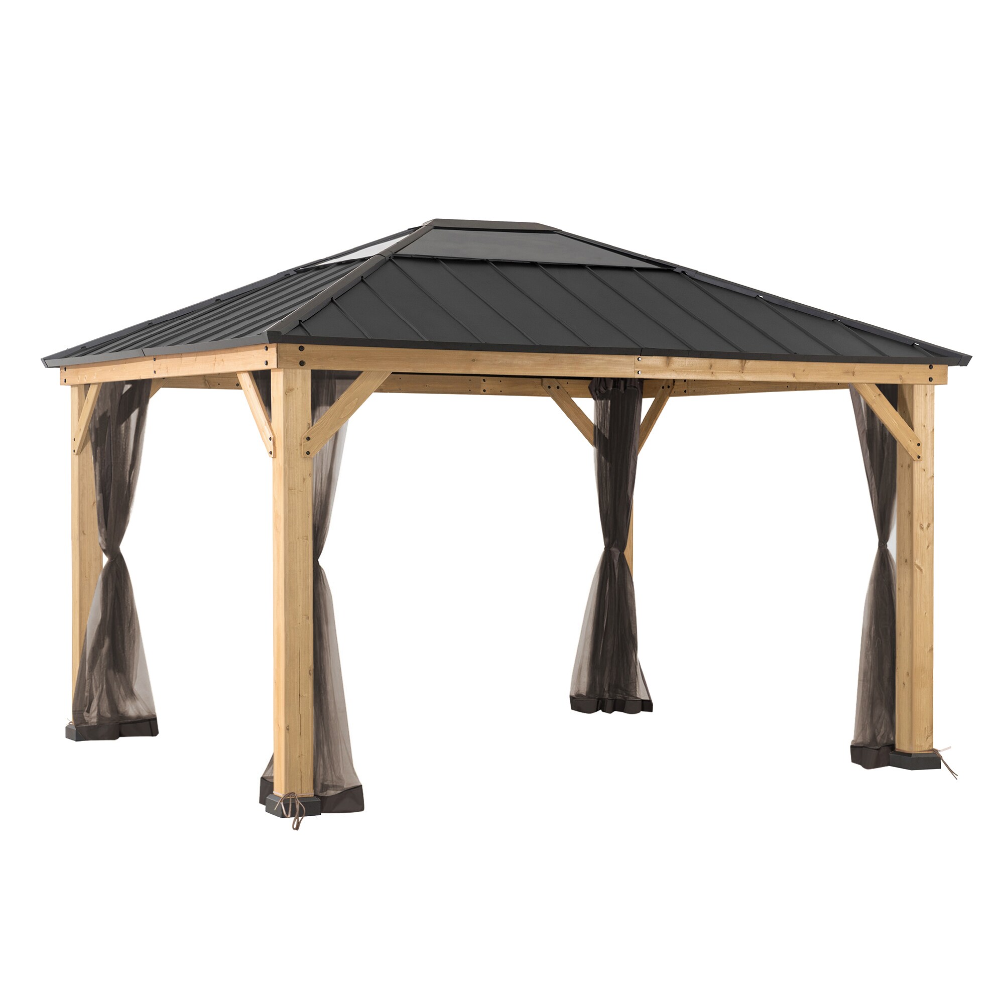 Sunjoy Netz f&uuml;r Zedernholz Gazebo 393cm x 452cm 