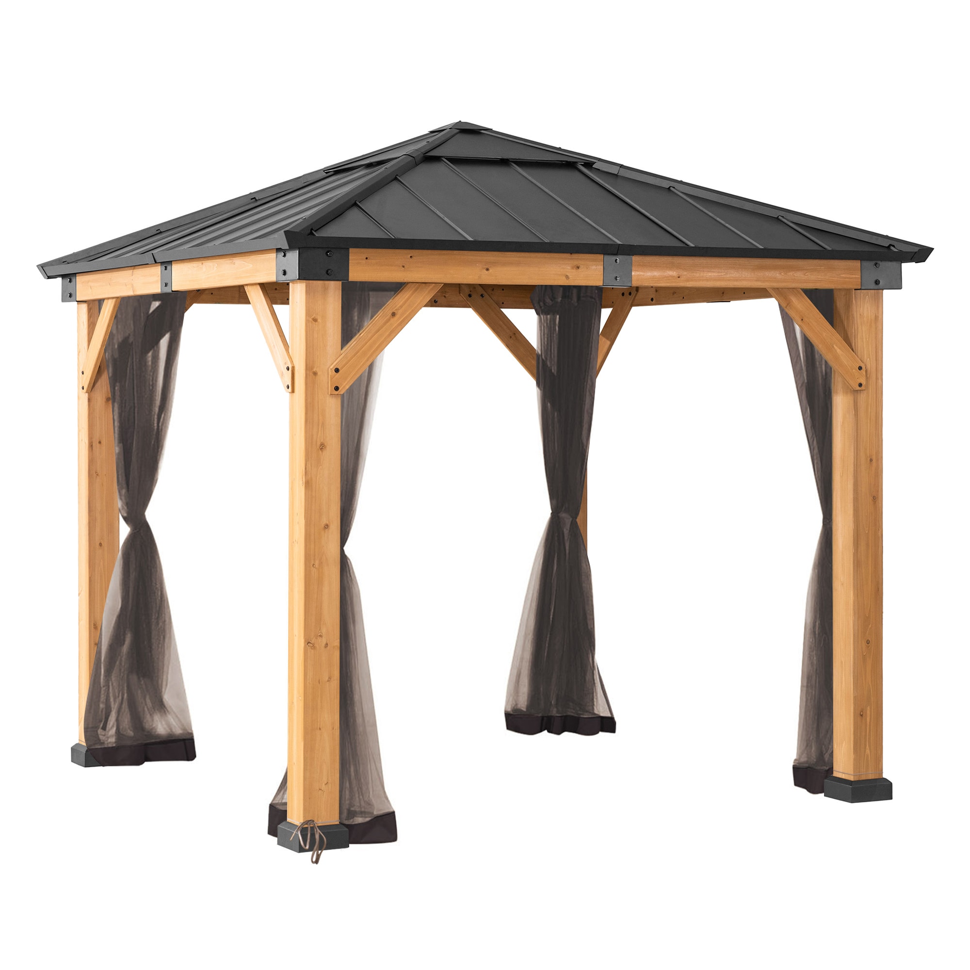 Sunjoy Netz f&uuml;r Zedernholz Gazebo 273cm x 273cm 