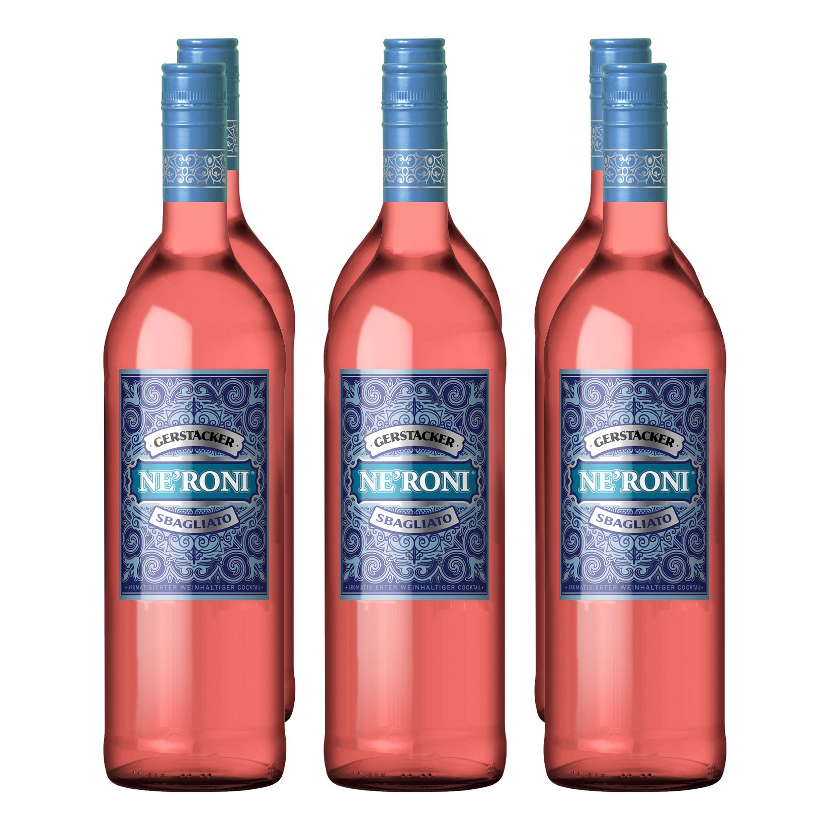 Gerstacker Ne&acute;Roni Sbagliato 6,0 % vol 6 x 0,75 Liter 