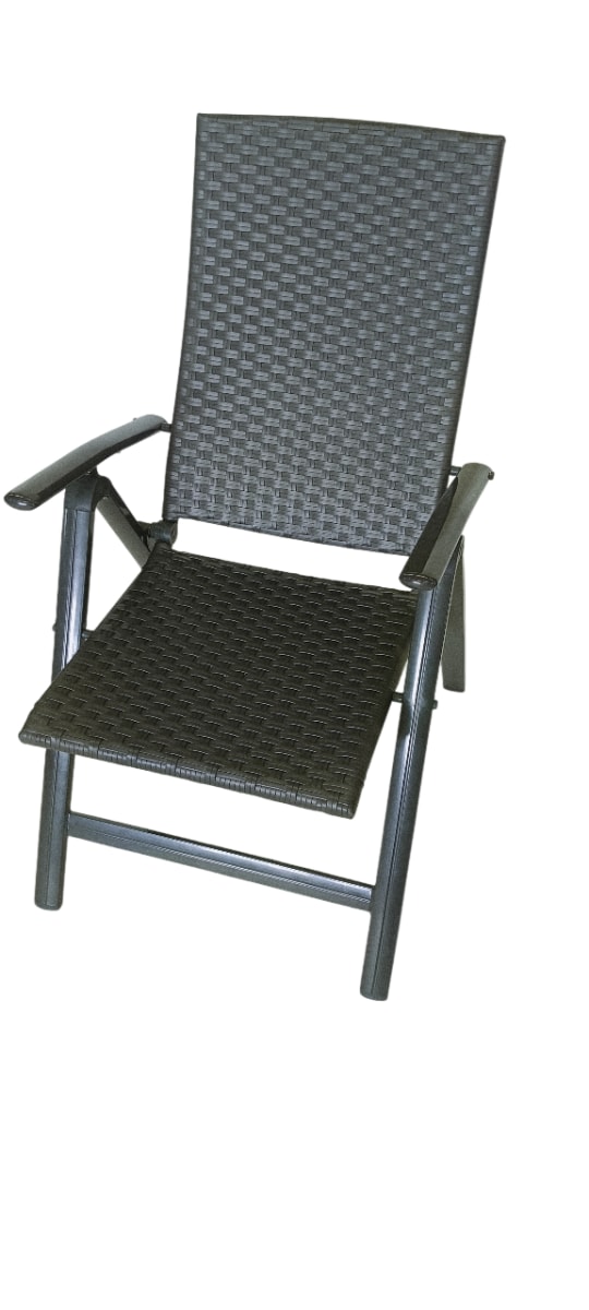 Sedex Klappsessel Palma Graphit Flechtfaser Hularo 