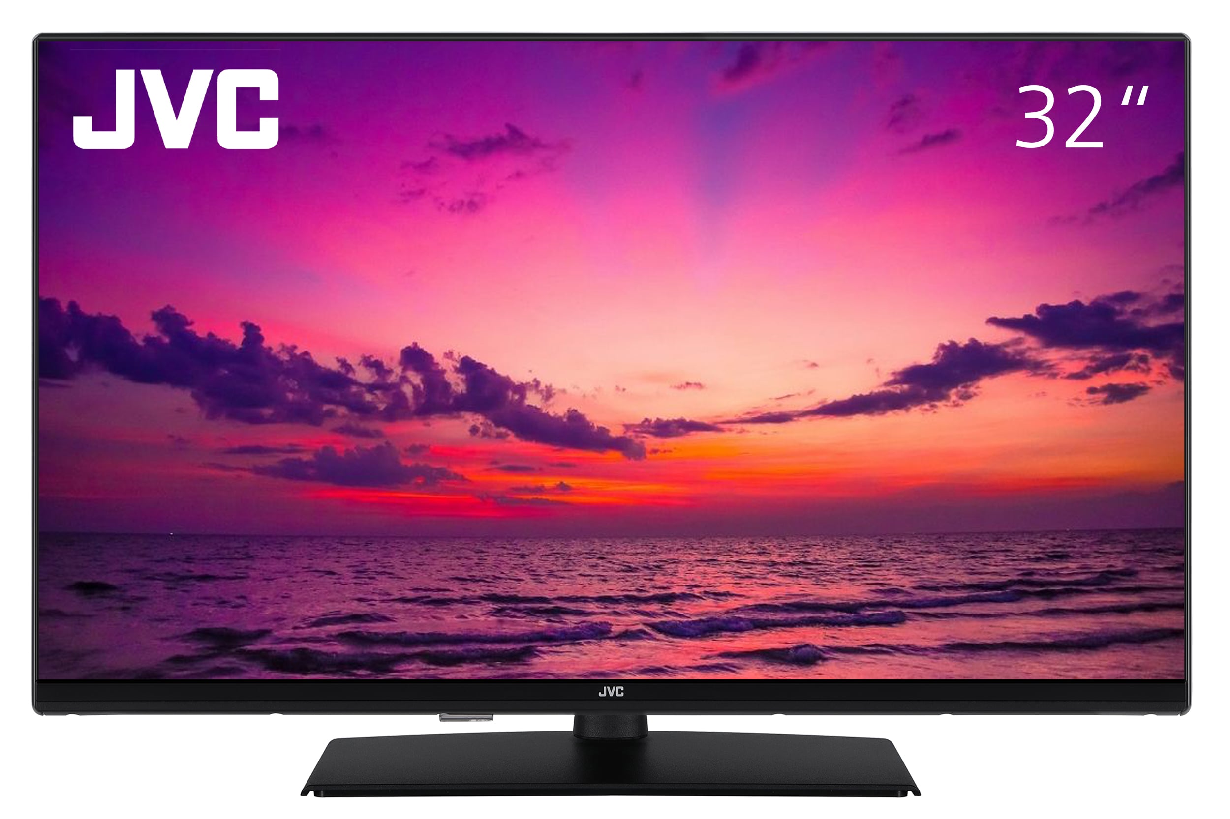 JVC LT-32VH4455 32 Zoll Fernseher (HD Ready, LED TV, Triple-Tuner) schwarz 