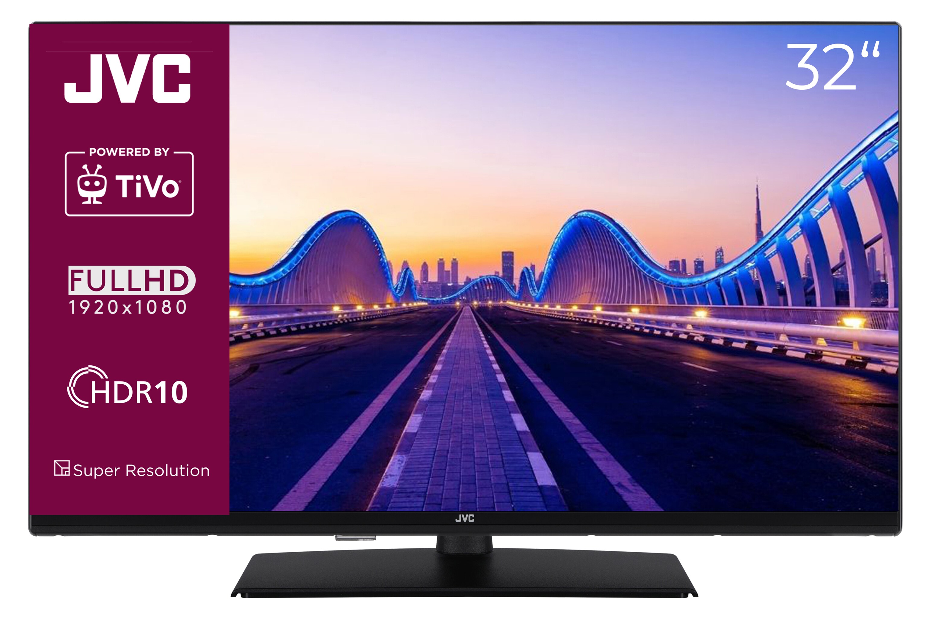 JVC LT-32VF5355 32 Zoll Fernseher Smart TV (Full HD, HDR, Triple Tuner, 6 Monate HD+ inkl.) - versch. Ausf&uuml;hrungen 
