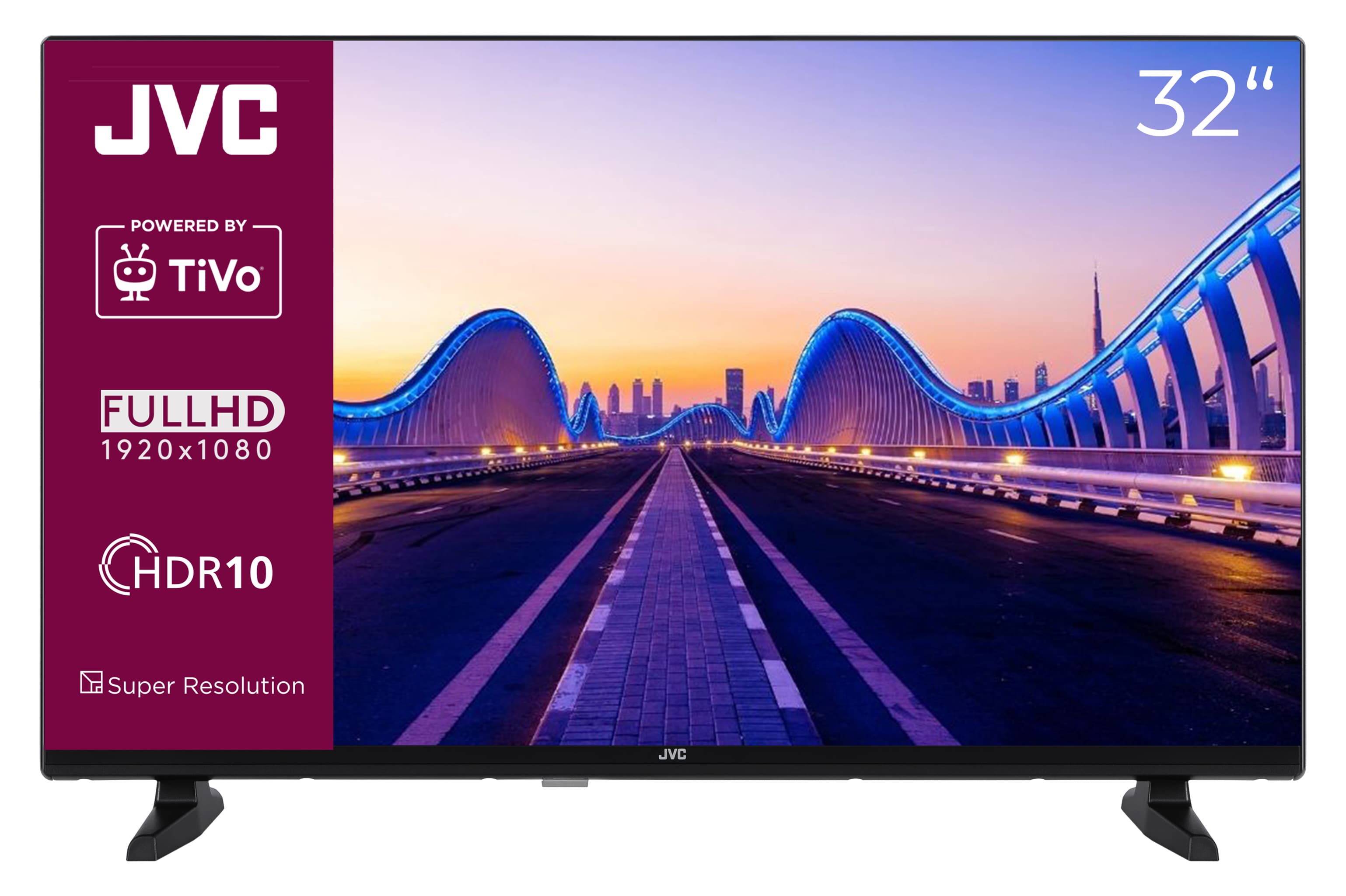 JVC LT-32VF5356 32 Zoll Fernseher Smart TV (Full HD, HDR, Triple Tuner, 6 Monate HD+ inkl.) 