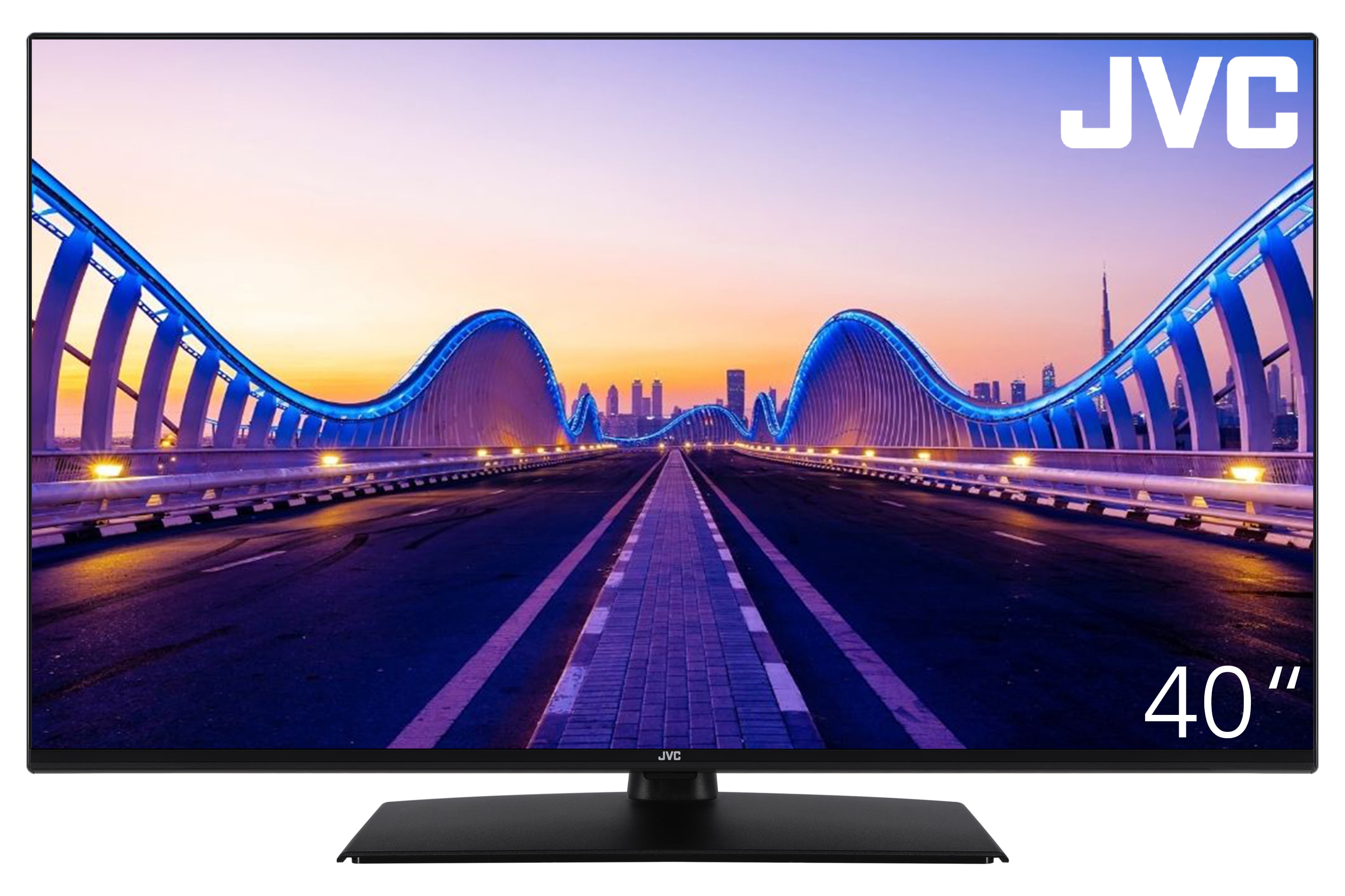 JVC 40 Zoll Fernseher LT-40VF4455 - Full HD Fernseher mit 102 cm Bildschirmdiagonale & Triple-Tuner 