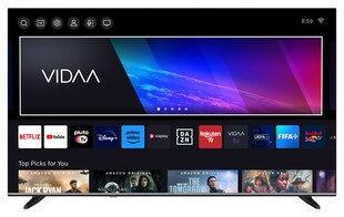 JVC Fernseher 43 Zoll Smart TV VIDAA LT-43VD3555 4K Fernseher UHD, HDR Dolby Vision und Triple-Tuner 