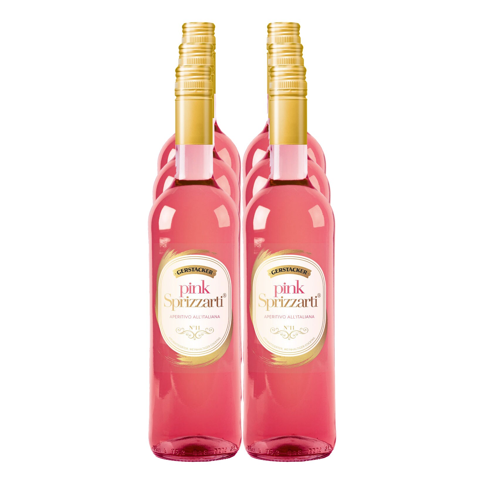 Gerstacker Pink Sprizzarti 5,2 % vol  6 x 0,75 Liter 
