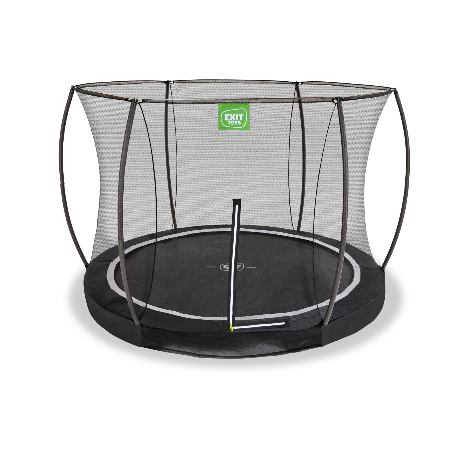 Black Edition Bodentrampolin ø305cm - schwarz