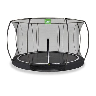 EXIT Black Edition Bodentrampolin ø366cm - schwarz 