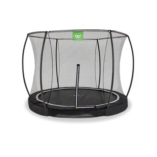 EXIT Black Edition Bodentrampolin ø244cm - schwarz 