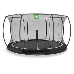 EXIT Black Edition Bodentrampolin ø427cm - schwarz 
