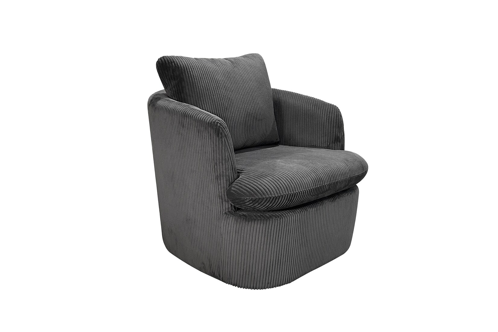 byLIVING Sessel HARMONY, Breite 72 cm, dunkelgrau