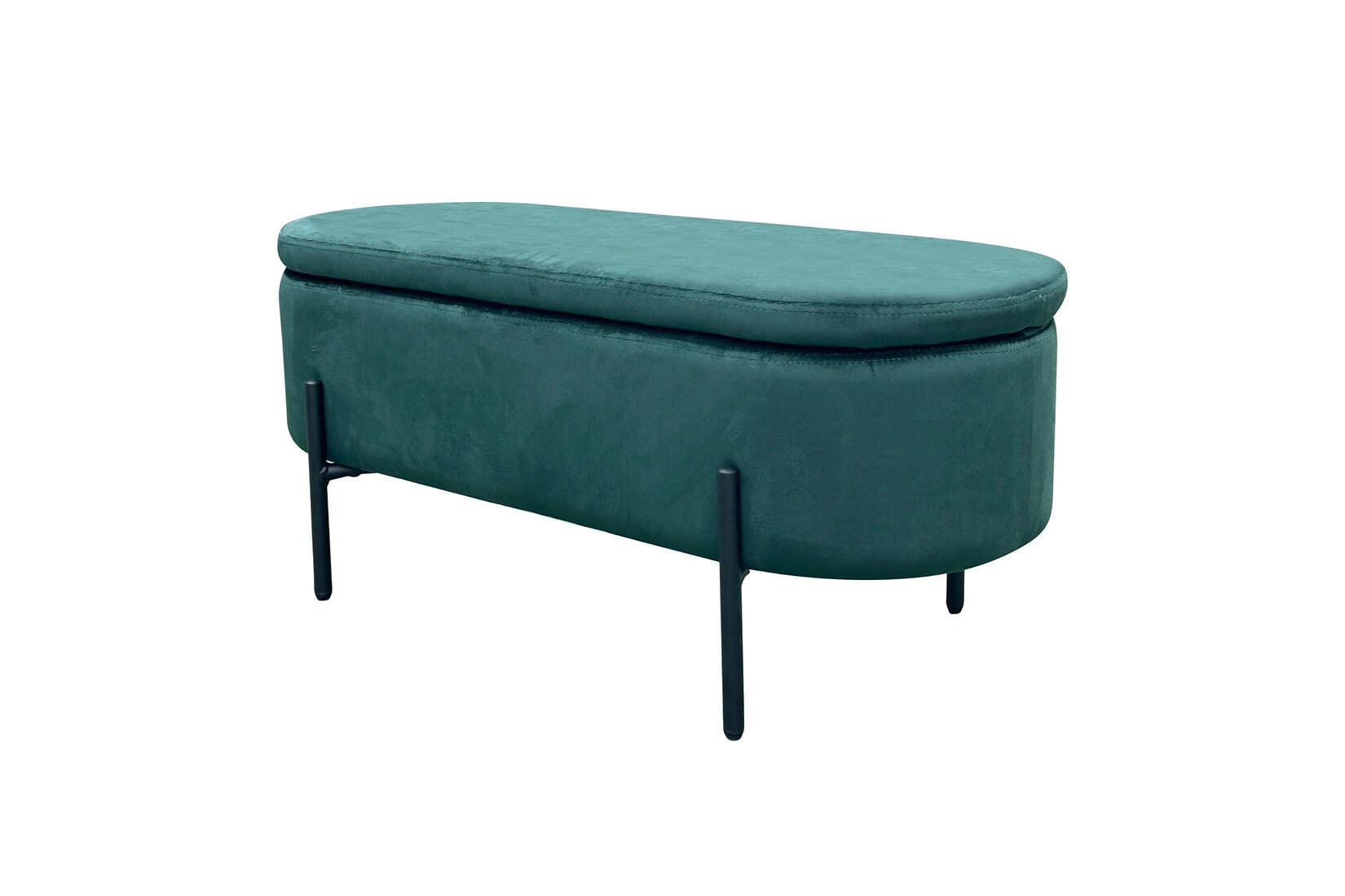 byLIVING Bank NOVA, Breite 95 cm, dunkelgrün
