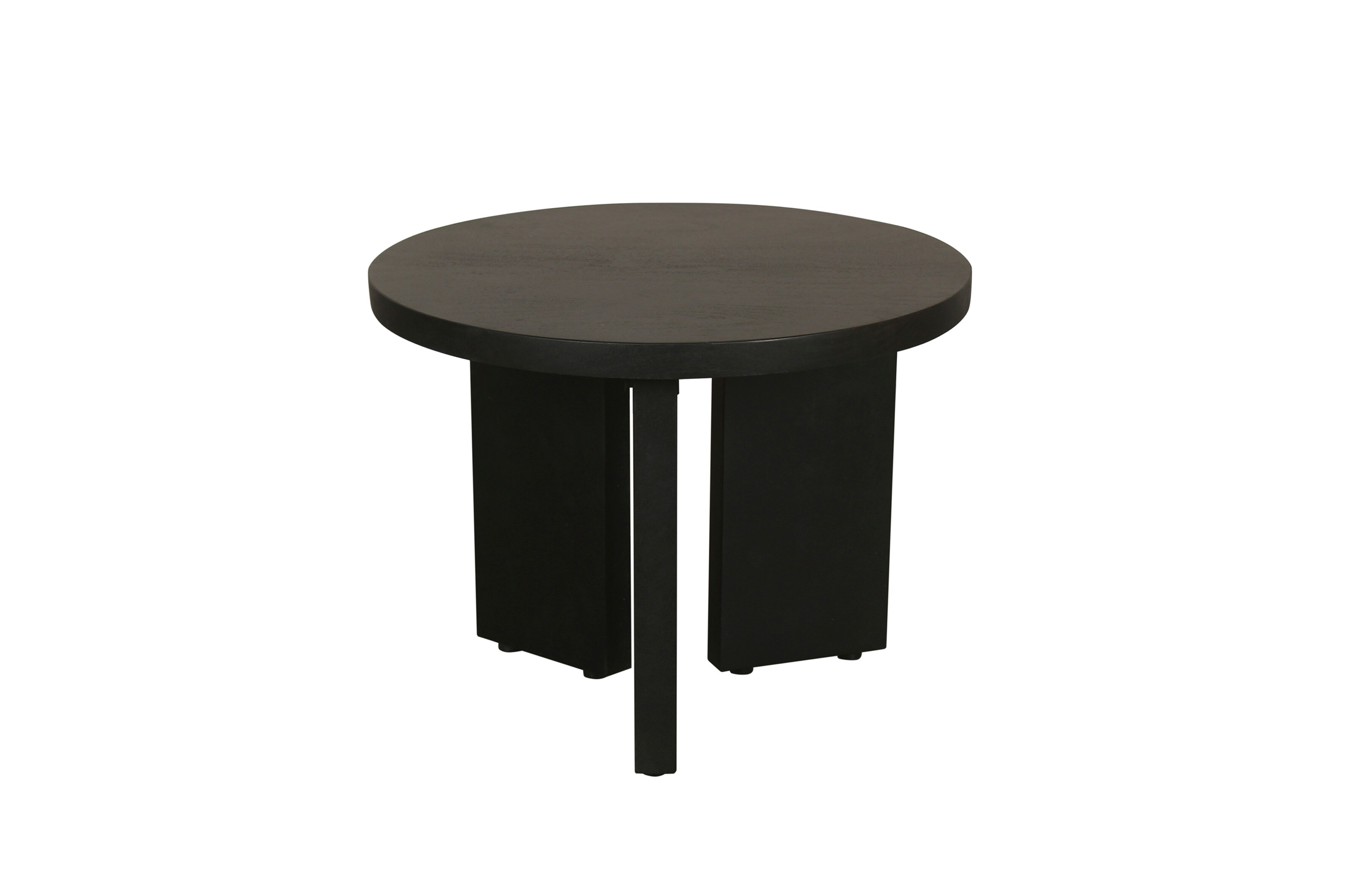 byLIVING Beistelltisch ROUND, Breite 40 cm, schwarz 