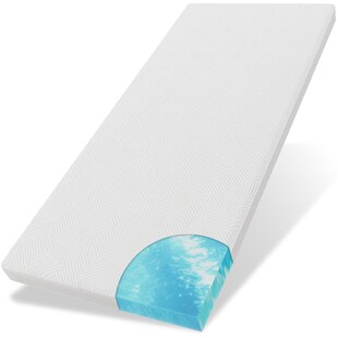 ELONEO Gel Topper Matratzenauflage 80 x 190 x 5 cm 