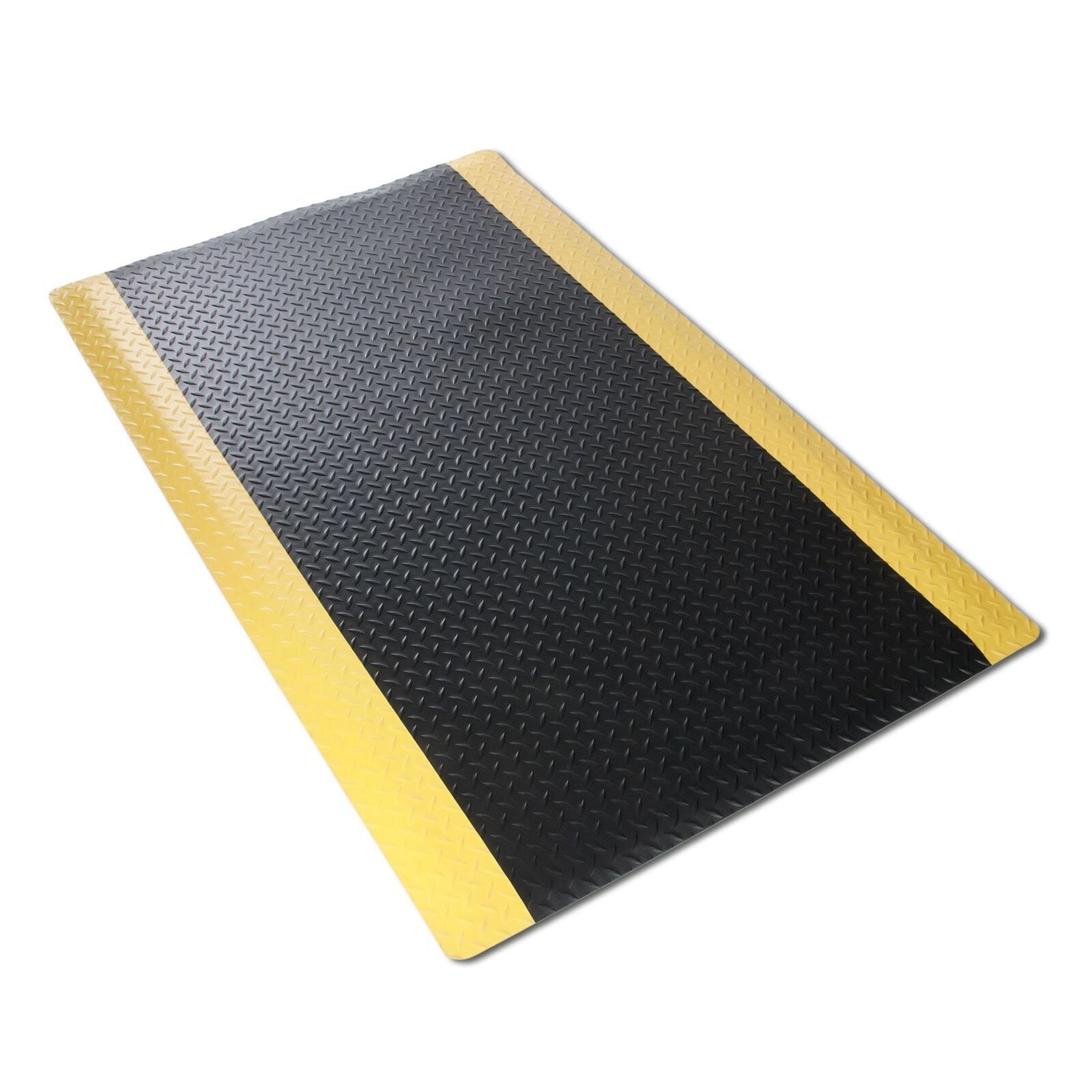 Anti-Ermüdungsmatte Dyna-Protect Diamond   Schwarz-Gelb
