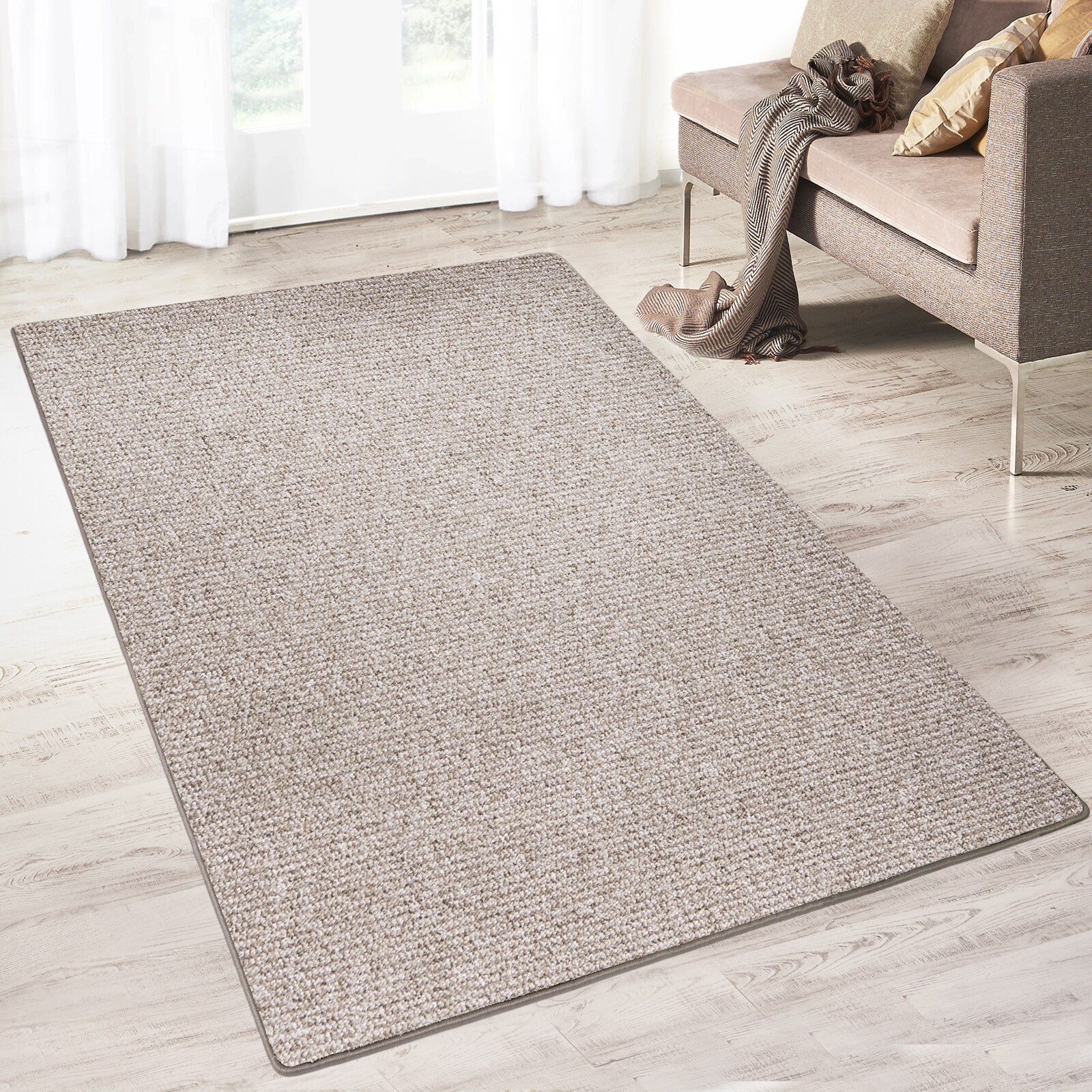 Karat Teppich auf Ma&szlig; | Carlton | Graubeige 71 