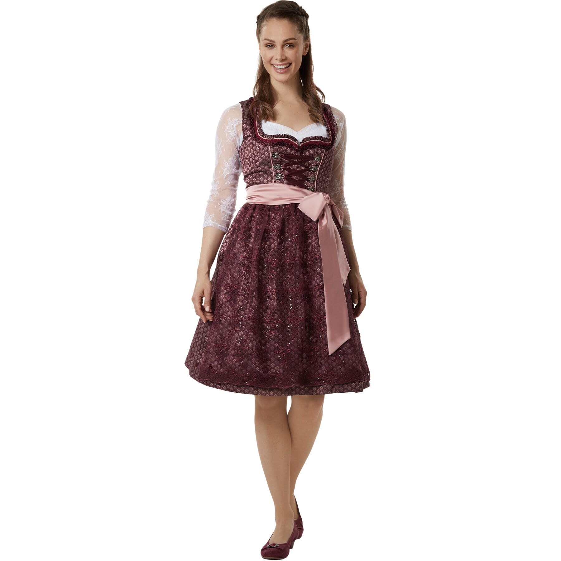 tectake&reg; Frauenkost&uuml;m Midi-Dirndl Liah 