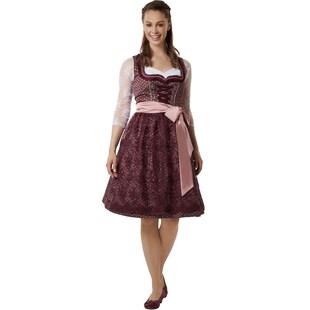 tectake® Frauenkostüm Midi-Dirndl Liah 