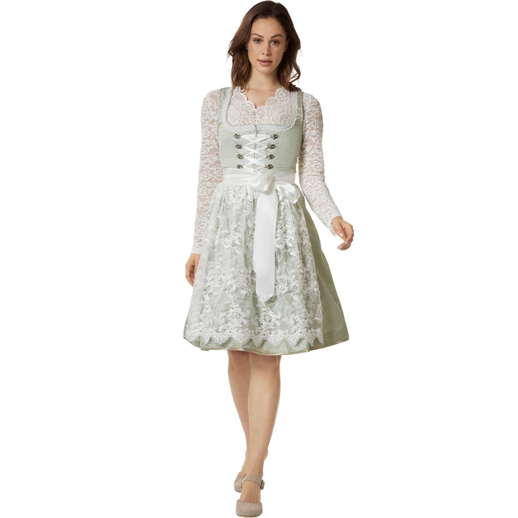 tectake&reg; Frauenkost&uuml;m Midi-Dirndl Klara 