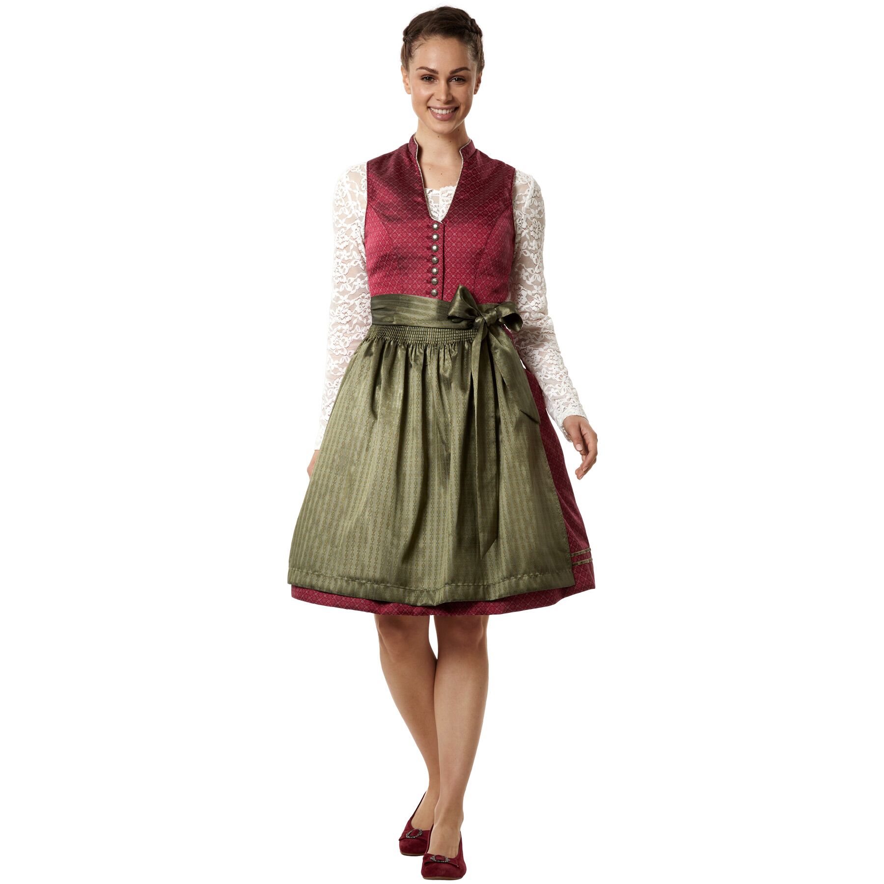 tectake&reg; Frauenkost&uuml;m Midi-Dirndl Sarah 