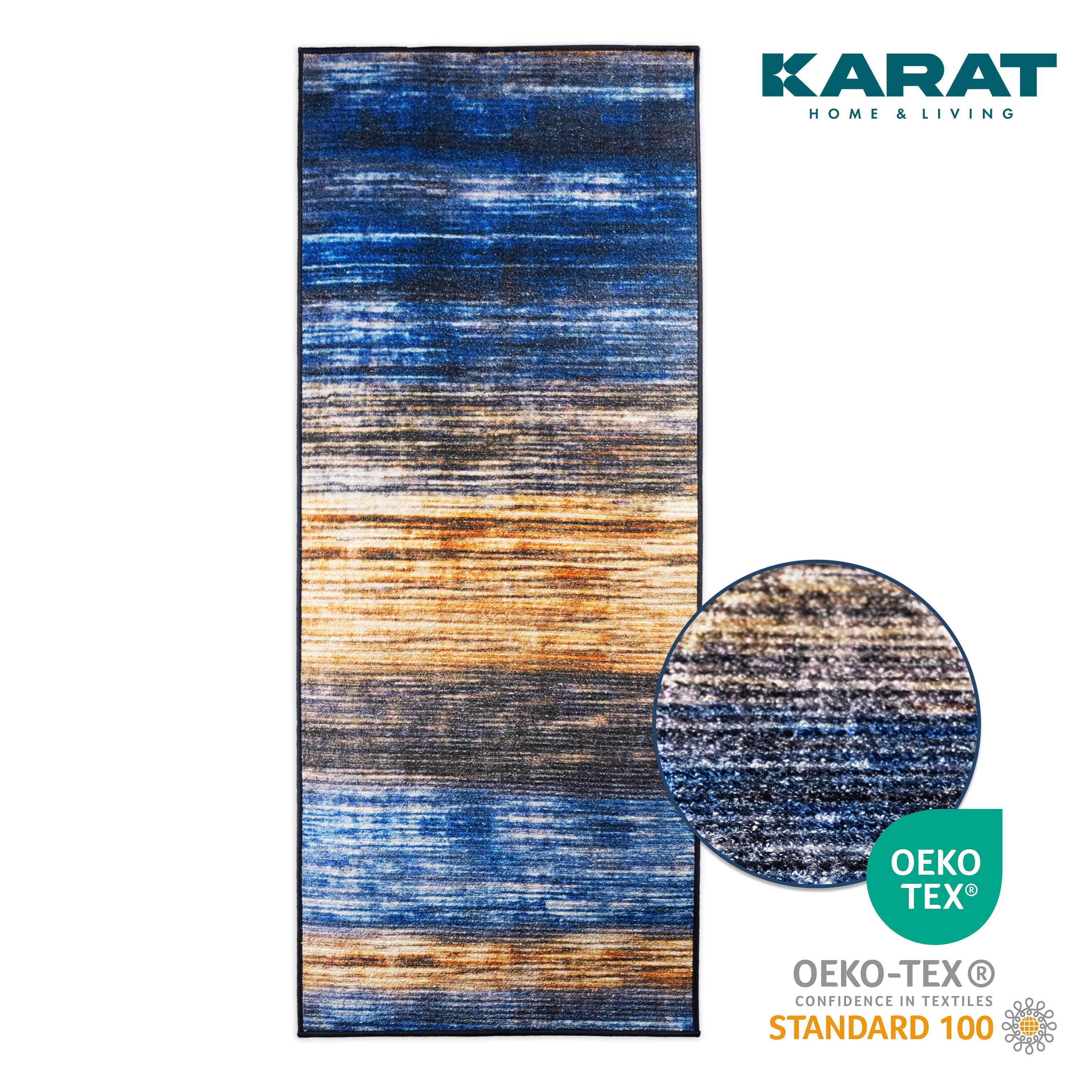 Karat homeliving Teppich-L&auml;ufer auf Ma&szlig; | Cancun 