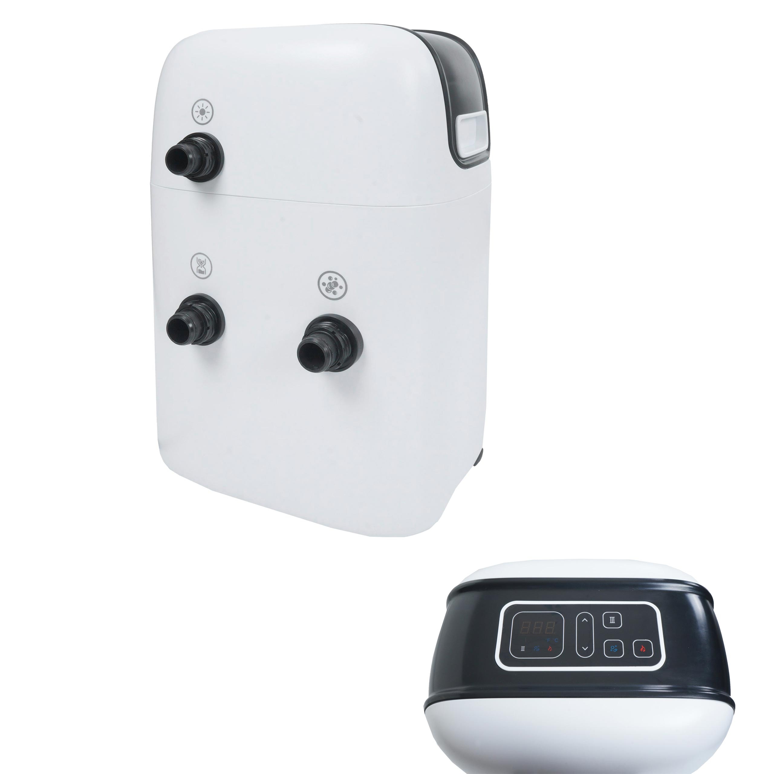 Pumpe f&uuml;r Whirlpool MCW-N97, Ersatzpumpe Bedienfeld Zubeh&ouml;r, Heizfunktion 52x35x23cm 