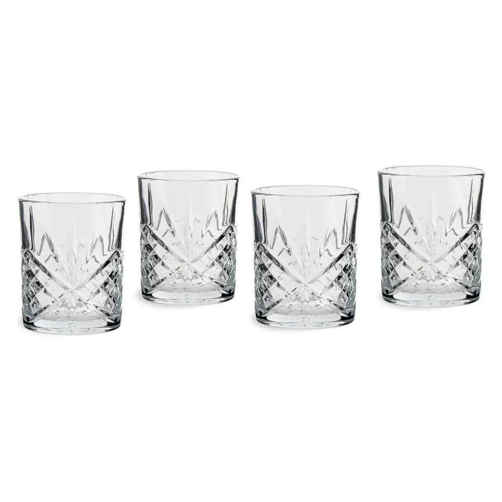 ECHTWERK Whisky Gl&auml;ser Set 4-TEILIG ca. 330ml 