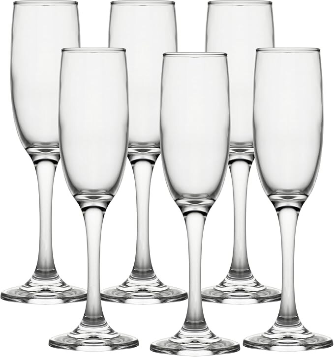 Sekt-/Champagnerkelche 6-Teilig,